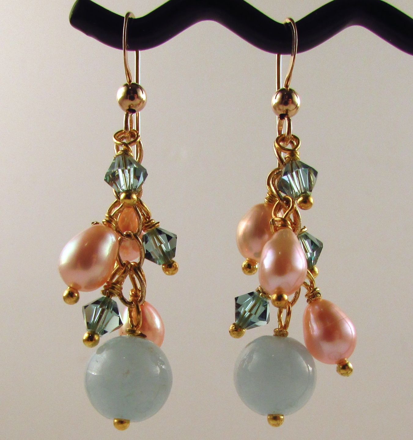 $45 Jade, Pearl and Swarovski Crystal LB3750