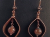 $48 Jasper and Copper Earring LB3661