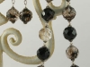 Tourmalinated Quartz & Swarovski