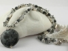 Labradorite Pendant and Quartz